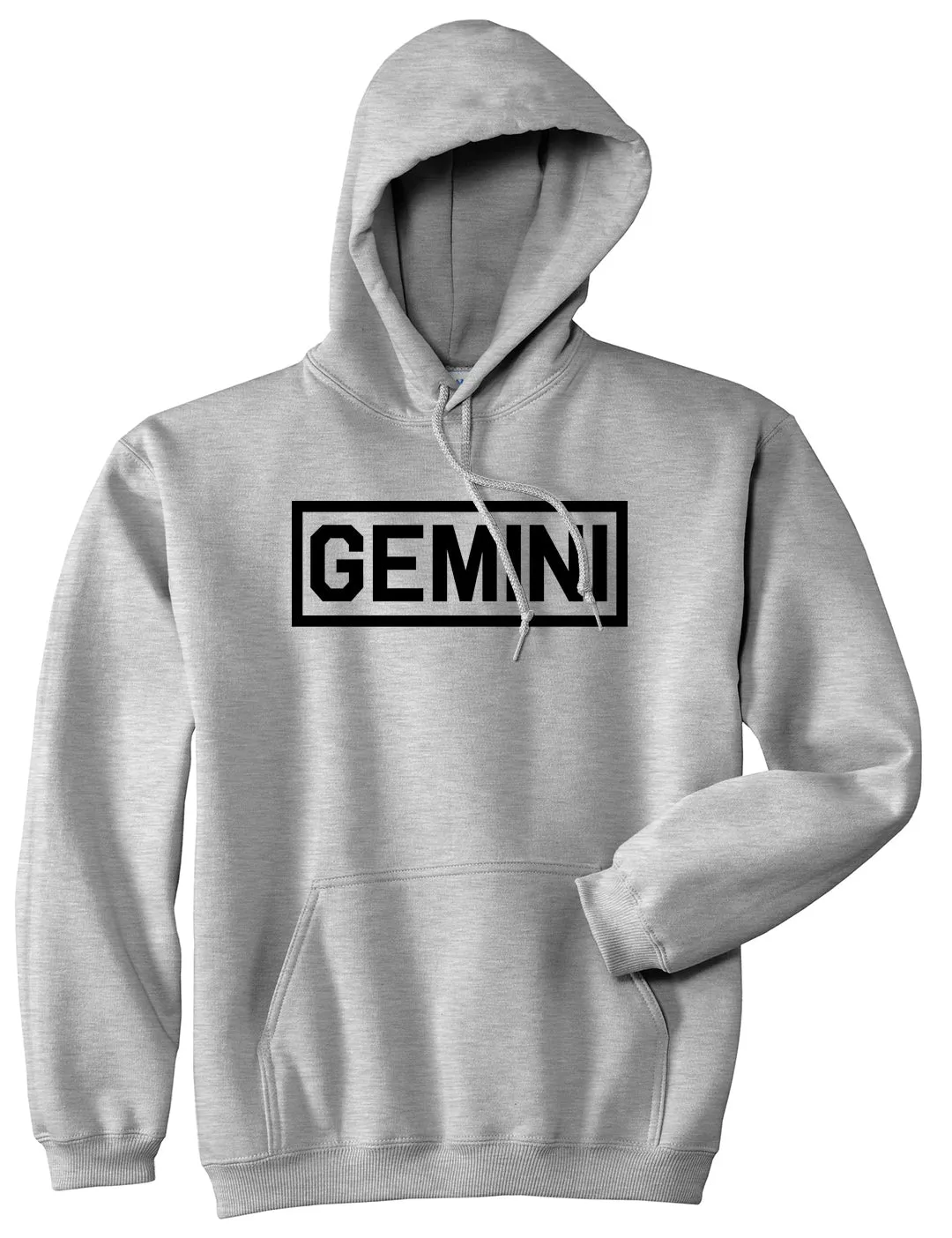 Gemini Horoscope Sign Mens Pullover Hoodie