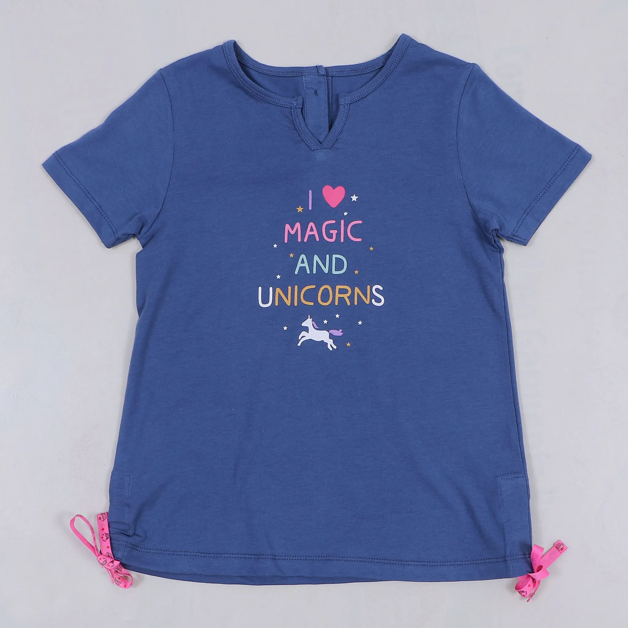 Girls Unicorns Graphic Top