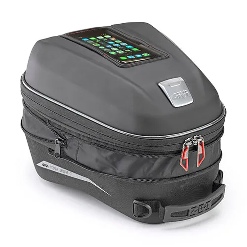 Givi ST612B Tanklock Tank Bag - Expandable to 15 ltr