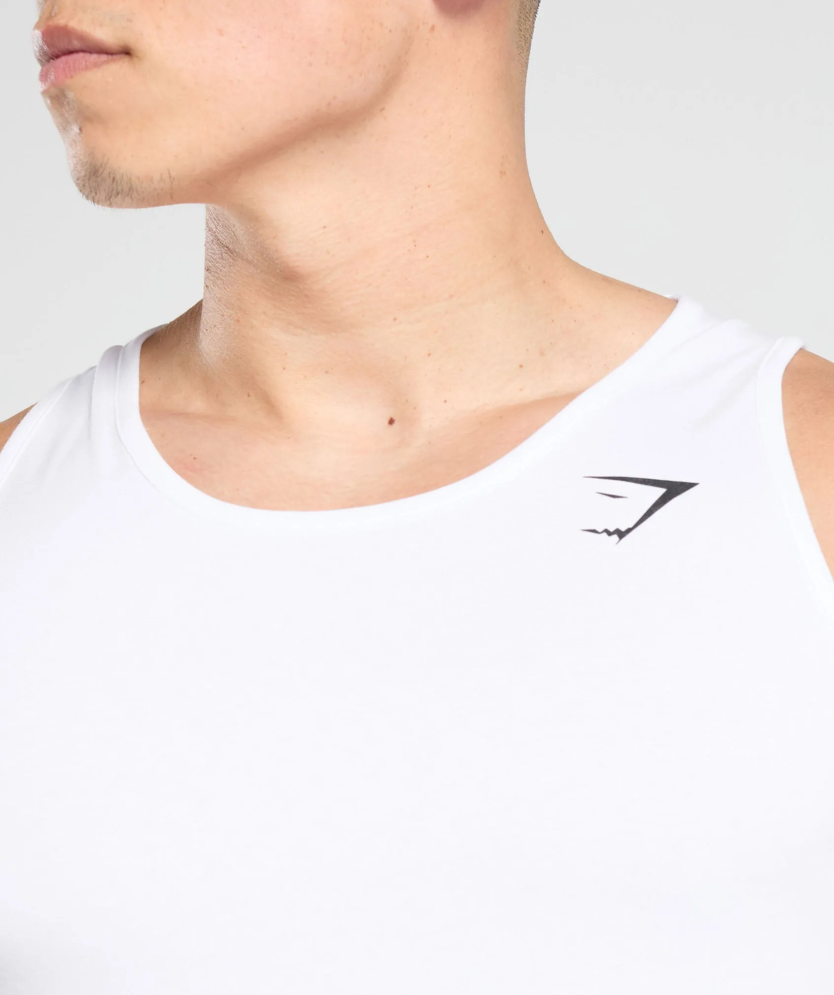 Gymshark Critical Tank - White