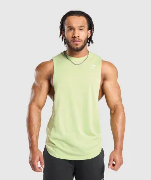 Gymshark React Drop Arm Tank - Pastel Sage Green