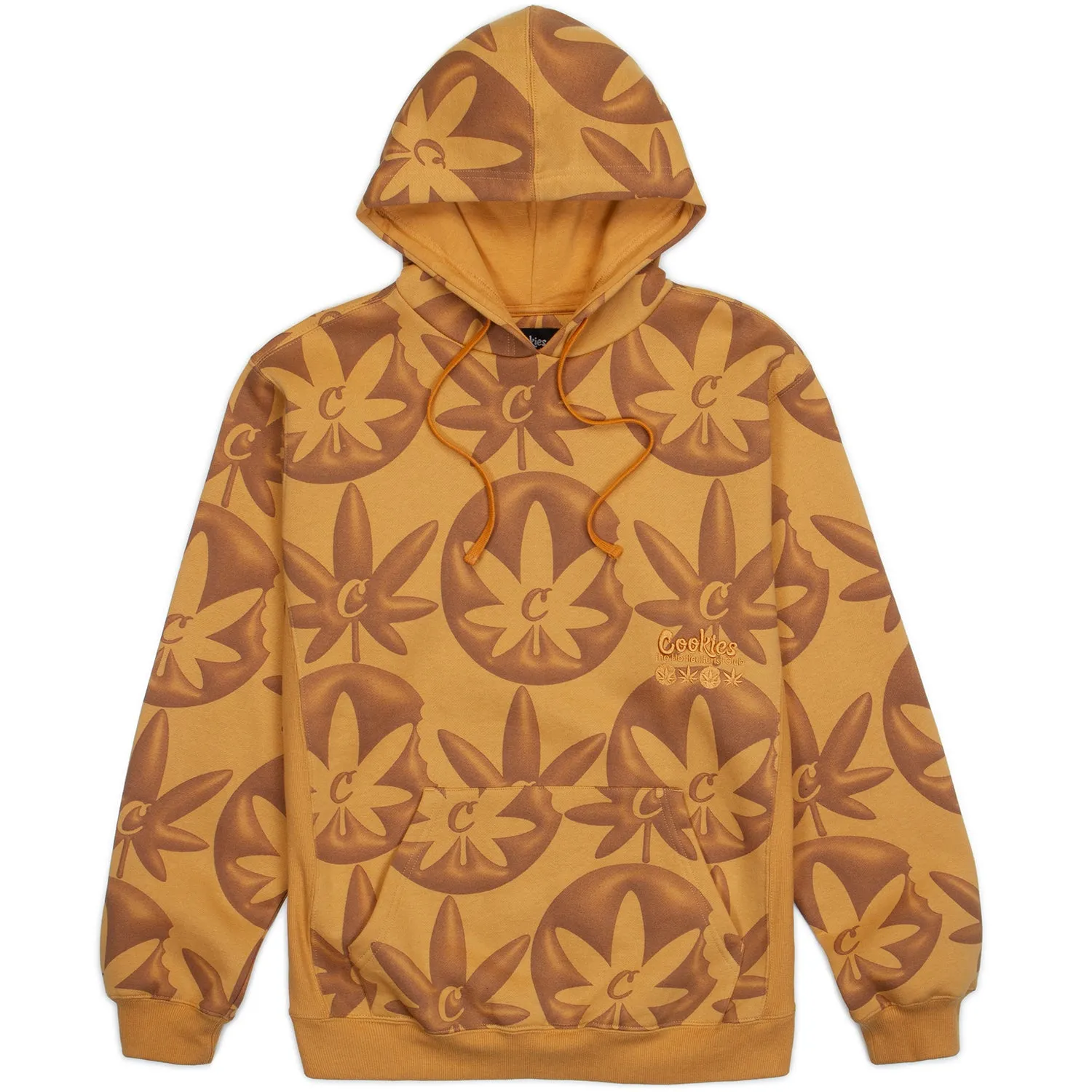 Horticulturist Club All Over Print Pullover Hoodie With Pouch Pocket