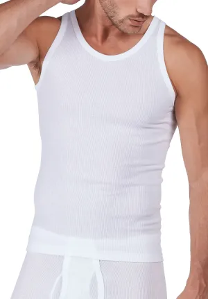 HUBER hautnah - Cotton Fine Rib - Tank Top 2 Pack