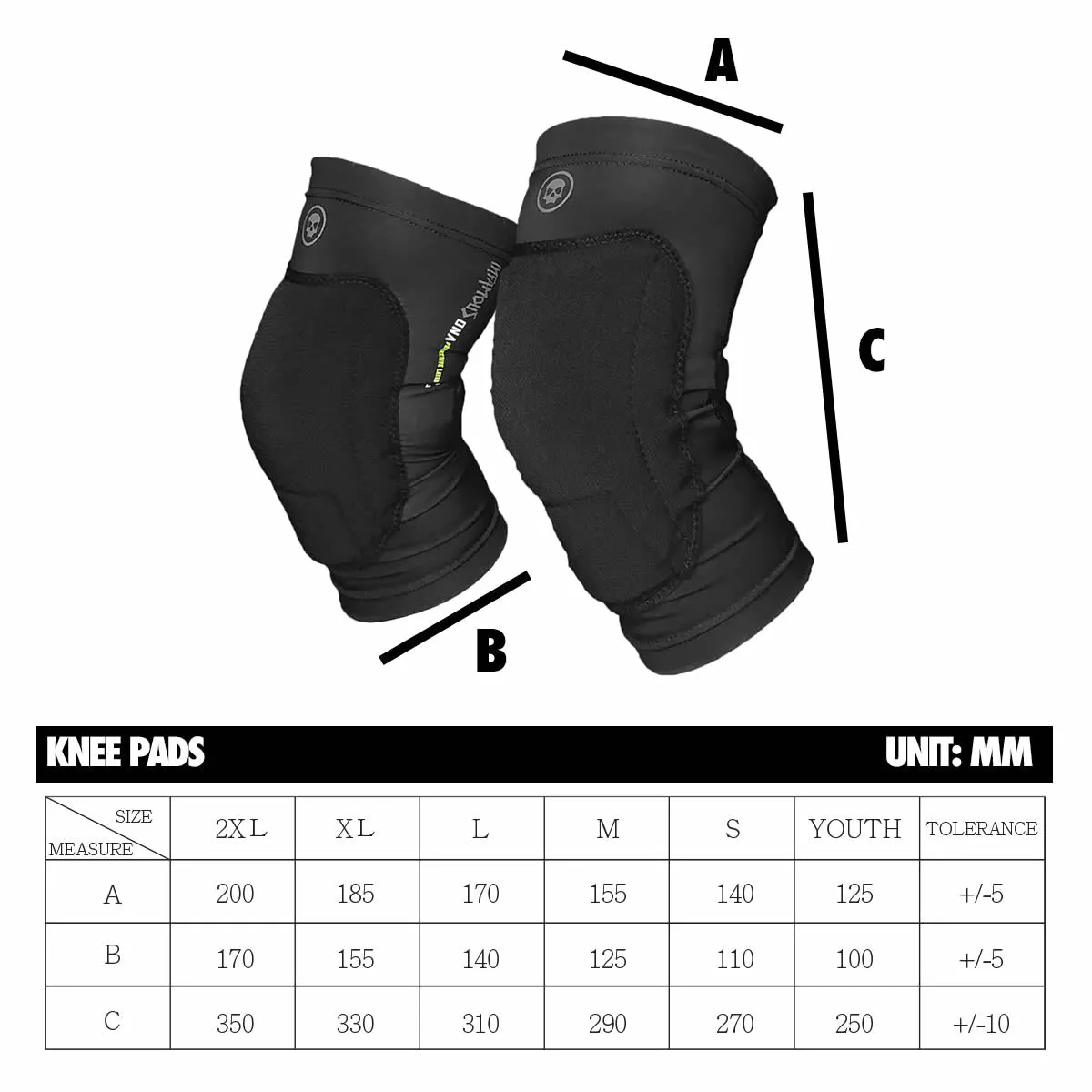 Infamous Pro DNA Knee Pads - Gen2