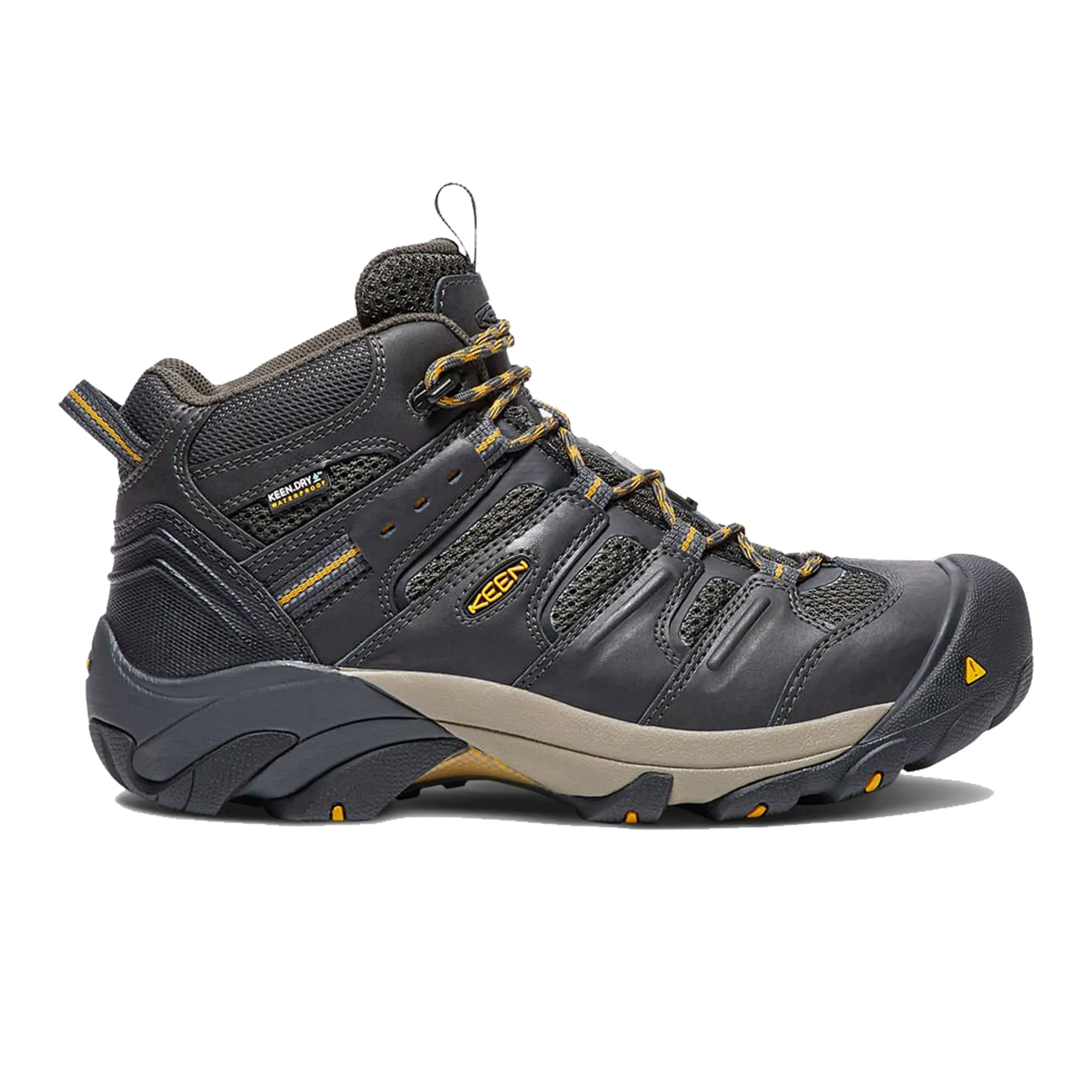 Keen Lansing Mid 1019322 Men's Waterproof Steel Toe Hiker Work Boot