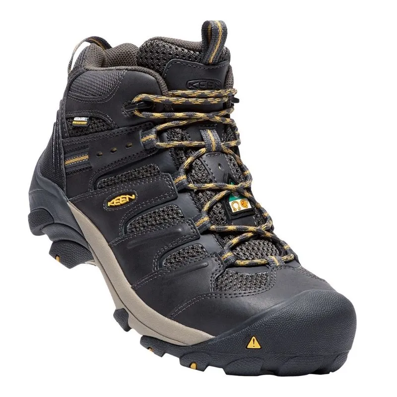 Keen Lansing Mid 1019322 Men's Waterproof Steel Toe Hiker Work Boot