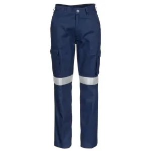 Ladies Taped Drill Cargo Pants