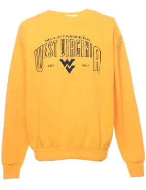 Lee Mountaineers West Virginia Embroidered Sweatshirt - M