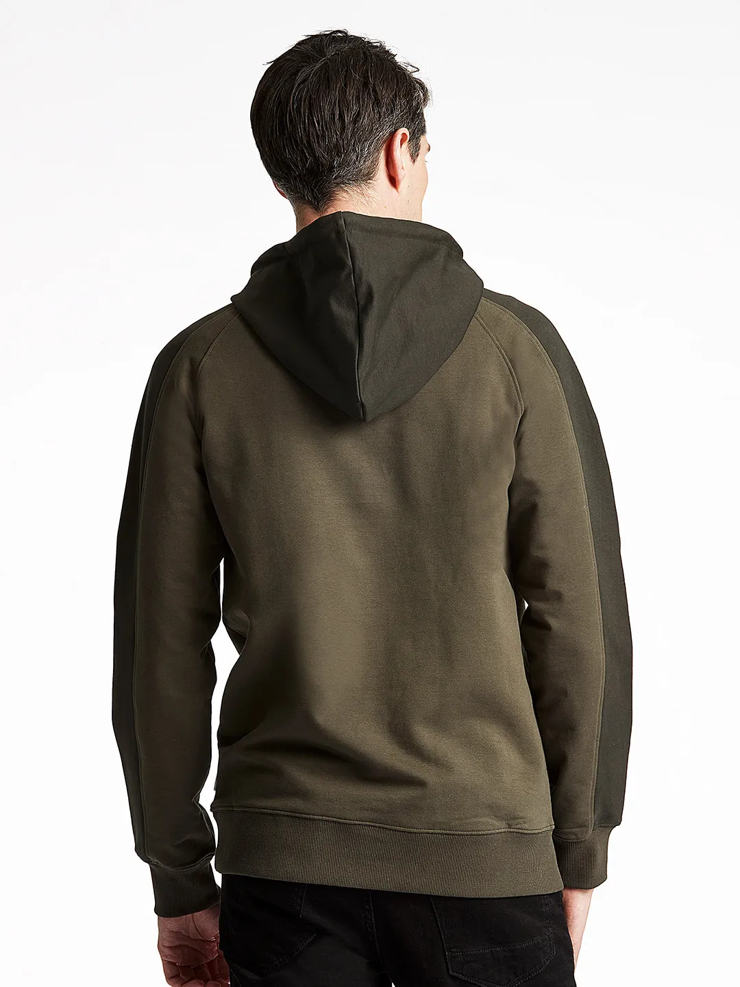 Lindbergh Men Olive Solid Sweatshirt