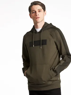 Lindbergh Men Olive Solid Sweatshirt