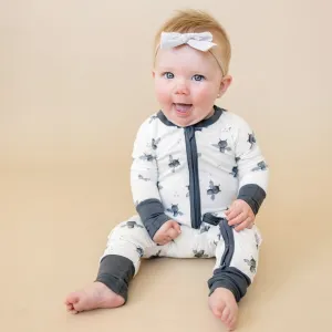 Little Joy Co. Zippy Romper - Batty for Bedtime