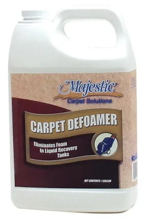 MAJESTIC CARPET DEFOAMER, 2.5 Gallon - Case of 2