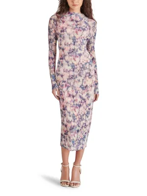 Maya Floral Blur Dress