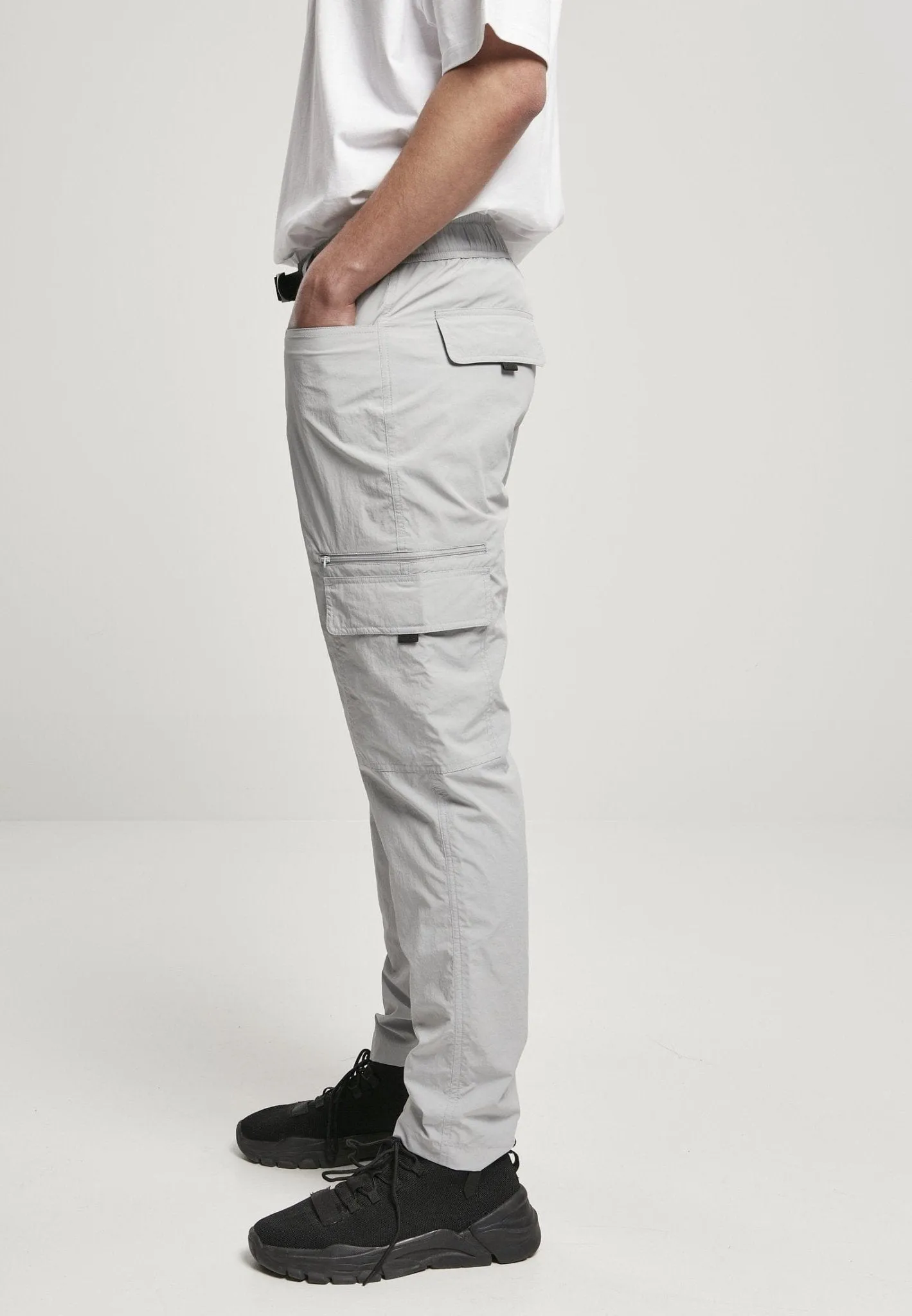 Mens Cargo Pants Adjustable Nylon Cargo Pants