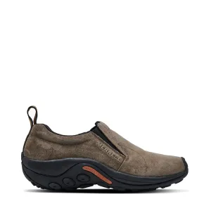 Merrell Men's Jungle Moc Pigskin Nubuck Slip On WIDE WIDTH in Gunsmoke