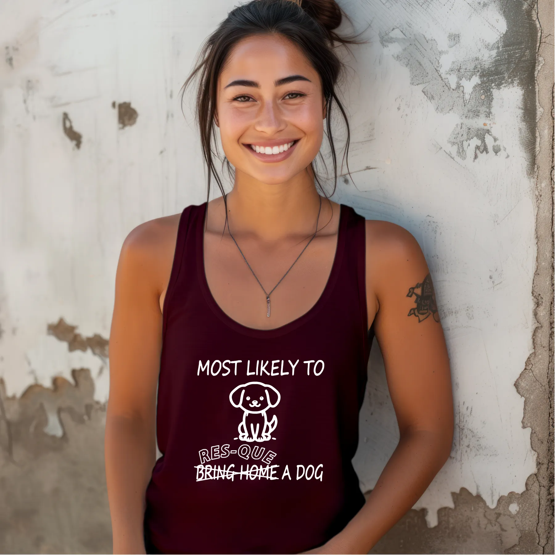 Most Likely Racerback Tank (Available in several colors)