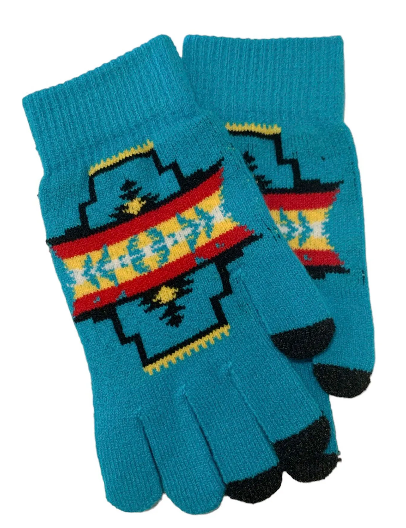 Native American Style Design Beanies Gloves Winter Hats Gloves