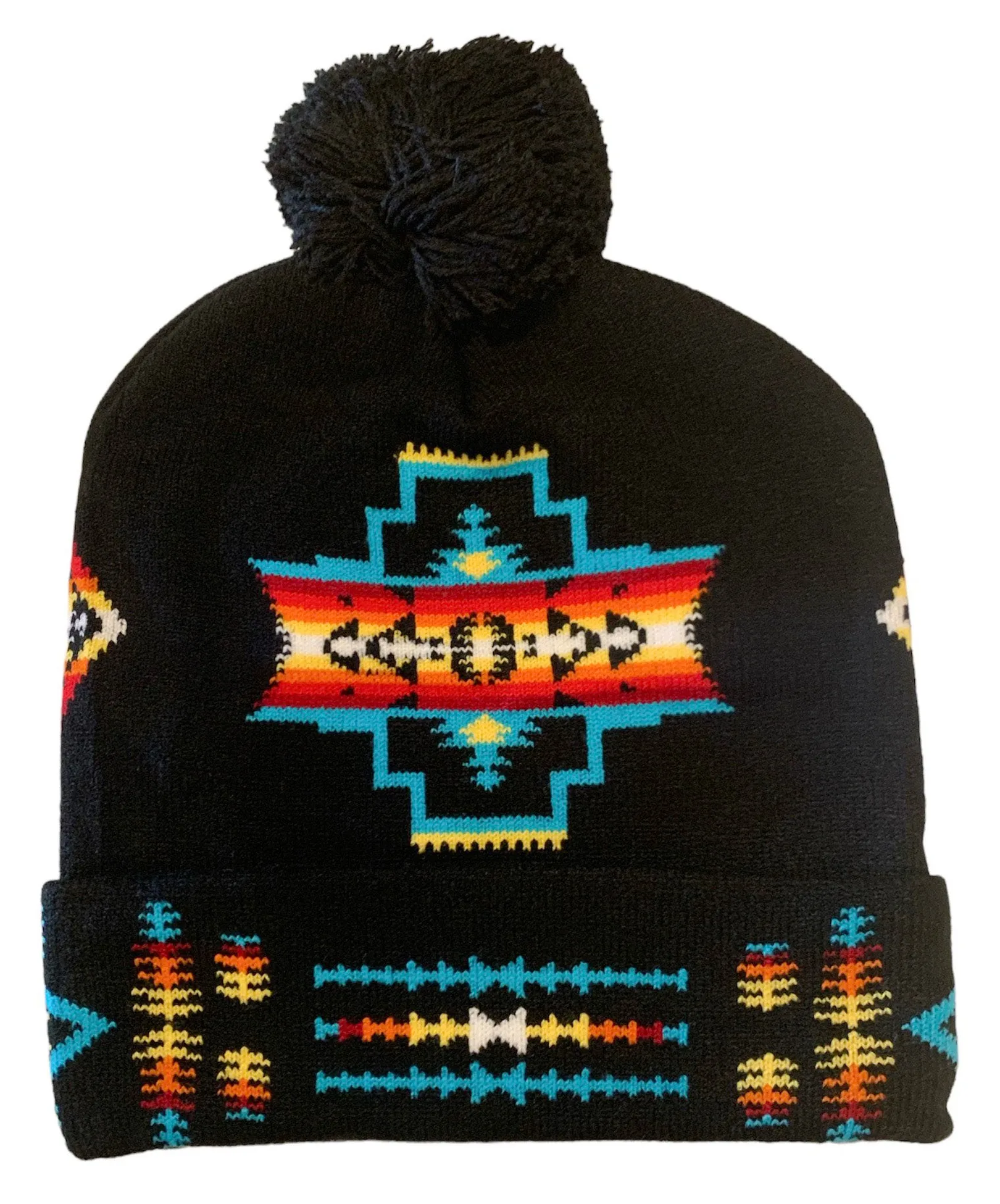 Native American Style Design Beanies Gloves Winter Hats Gloves