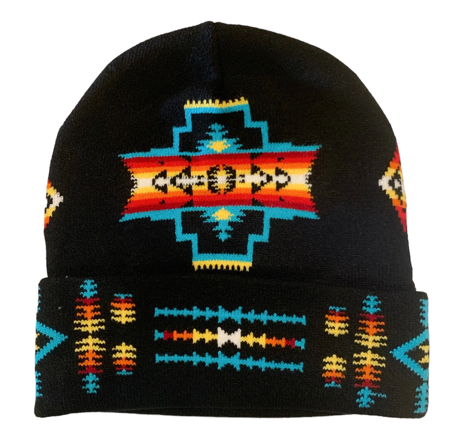 Native American Style Design Beanies Gloves Winter Hats Gloves