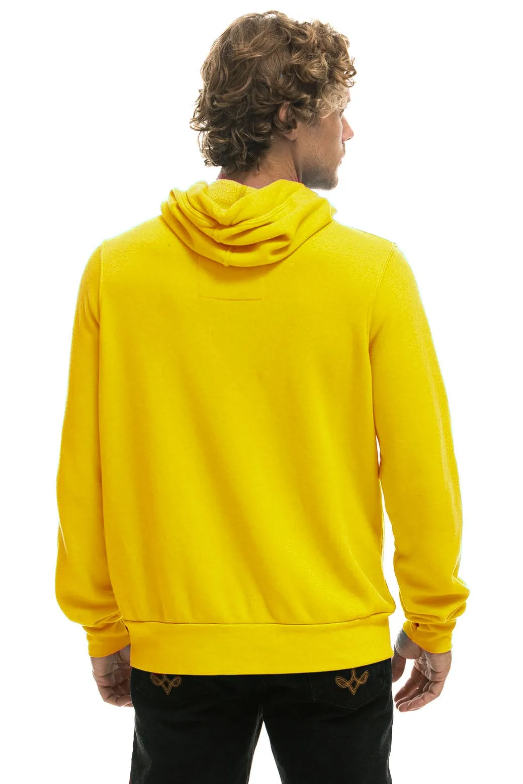 NINJA PULLOVER HOODIE - LEMON