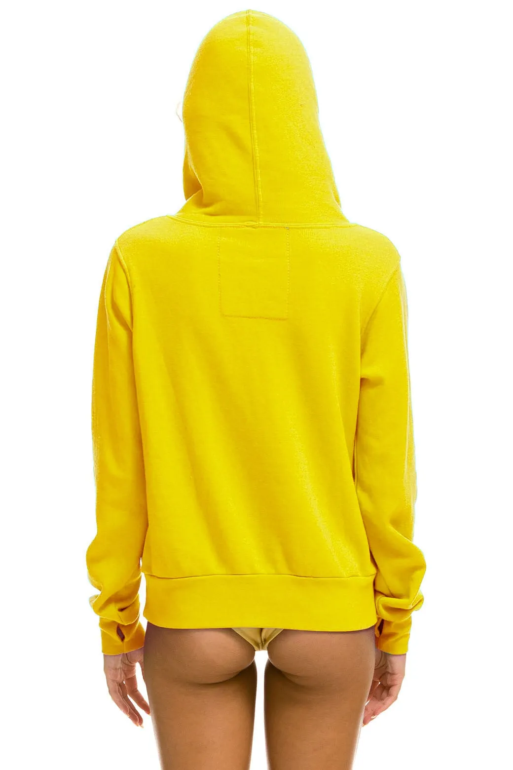 NINJA PULLOVER HOODIE - LEMON