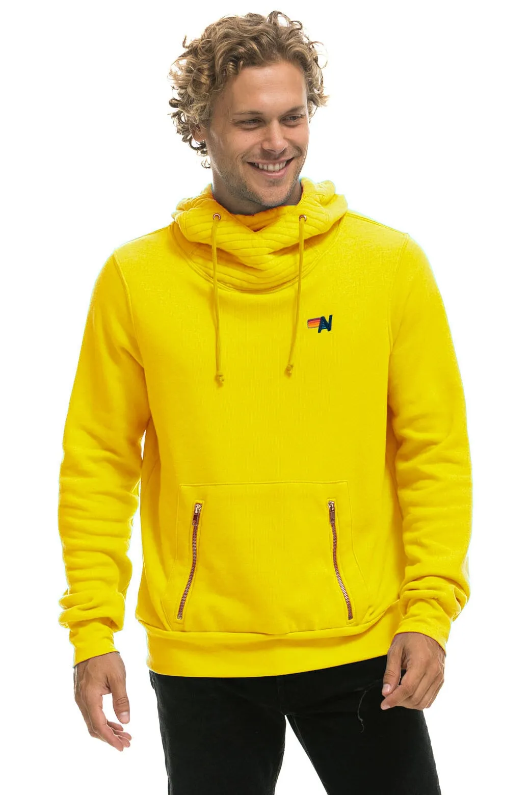 NINJA PULLOVER HOODIE - LEMON