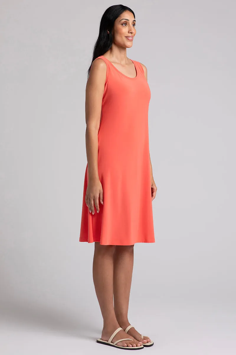 Nu Tank Dress Short | Coral