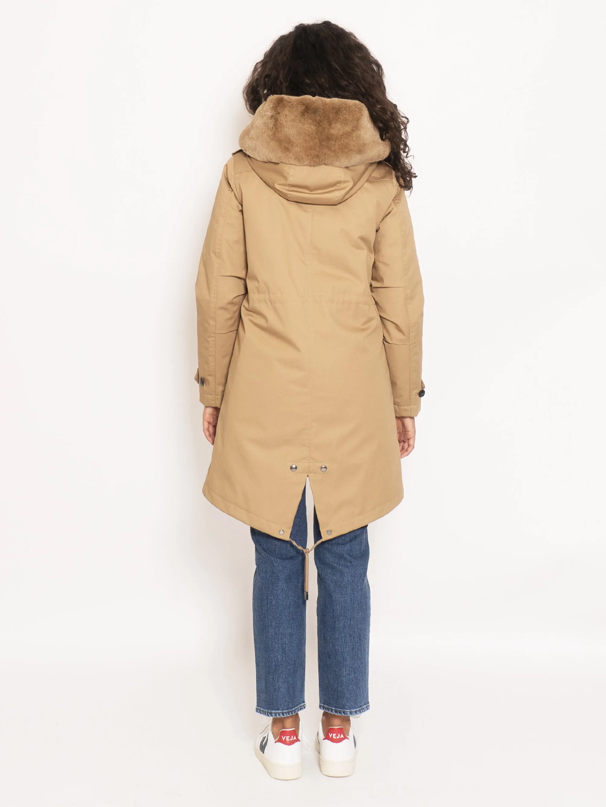 Parka con Imbottitura Rimovibile - Khaki