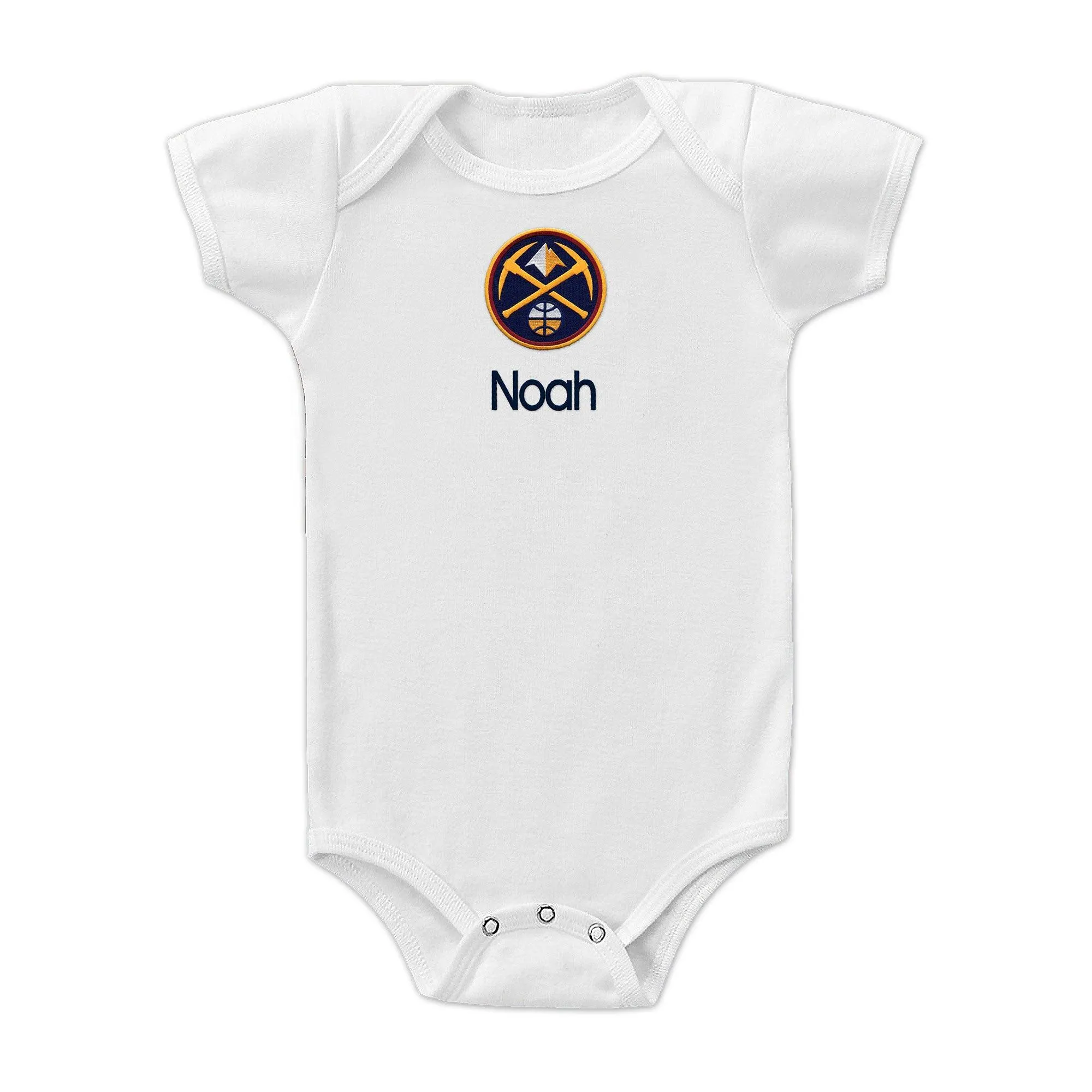 Personalized Denver Nuggets Bodysuit