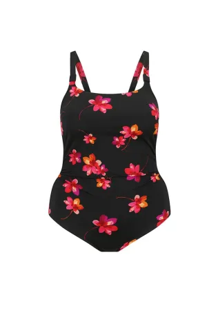 Pink Petals Chlorine Resistant Tank One Piece