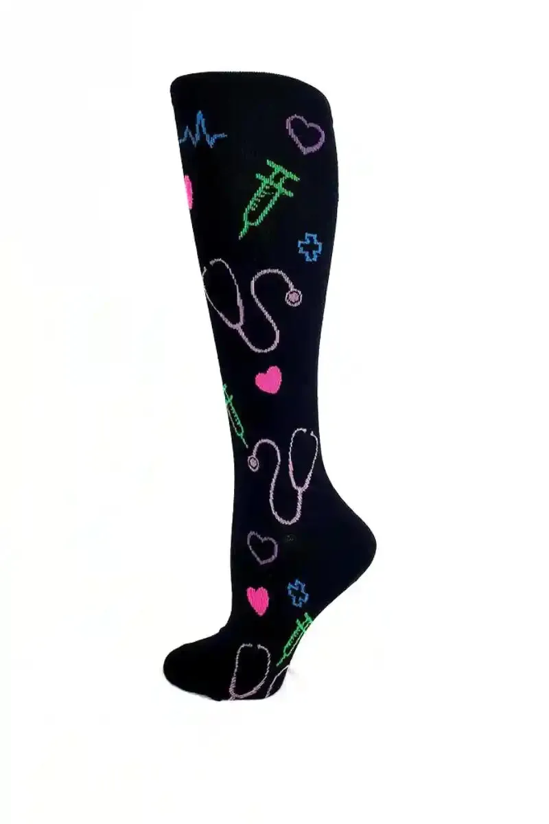 Pro-Motion Women's Compression Socks | Medical Symbols