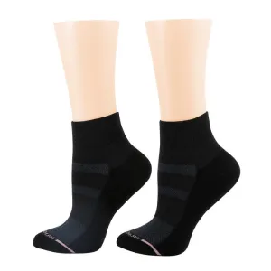 Quarter Socks | Dr Motion Compression Socks | Solid Half-Cushion ( 2 Pack )