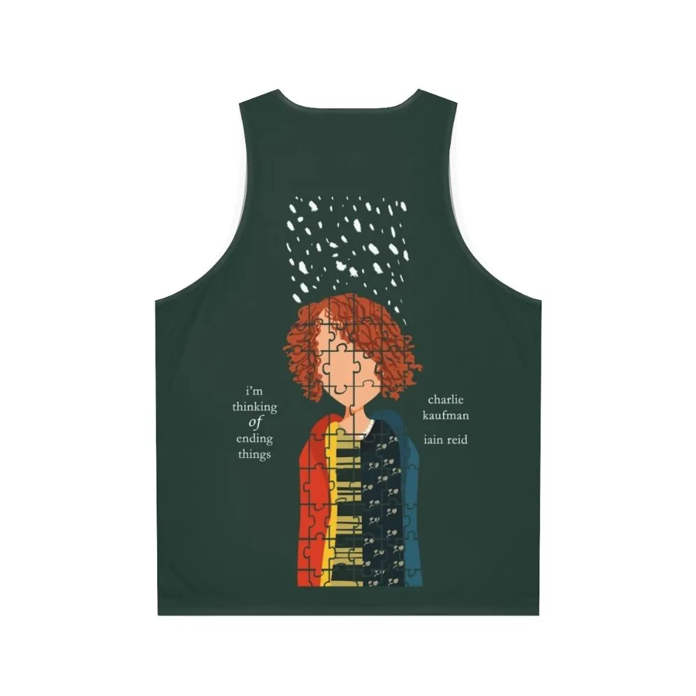 "I M Thinking Of Ending Things Minimal Poster Unisex Tank Top"