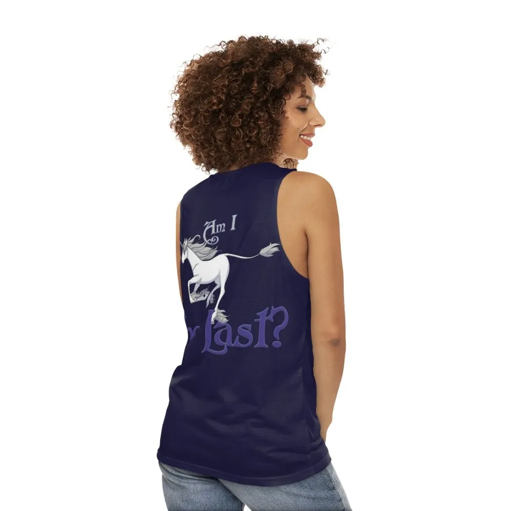 "The Last Unicorn" Unisex Tank Top for Running and Everyday Wear