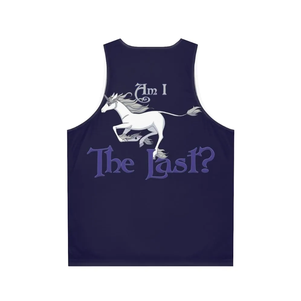 "The Last Unicorn" Unisex Tank Top for Running and Everyday Wear