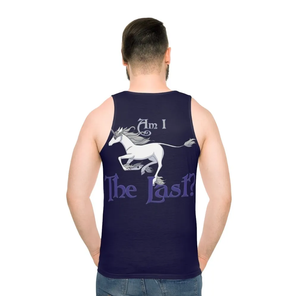 "The Last Unicorn" Unisex Tank Top for Running and Everyday Wear