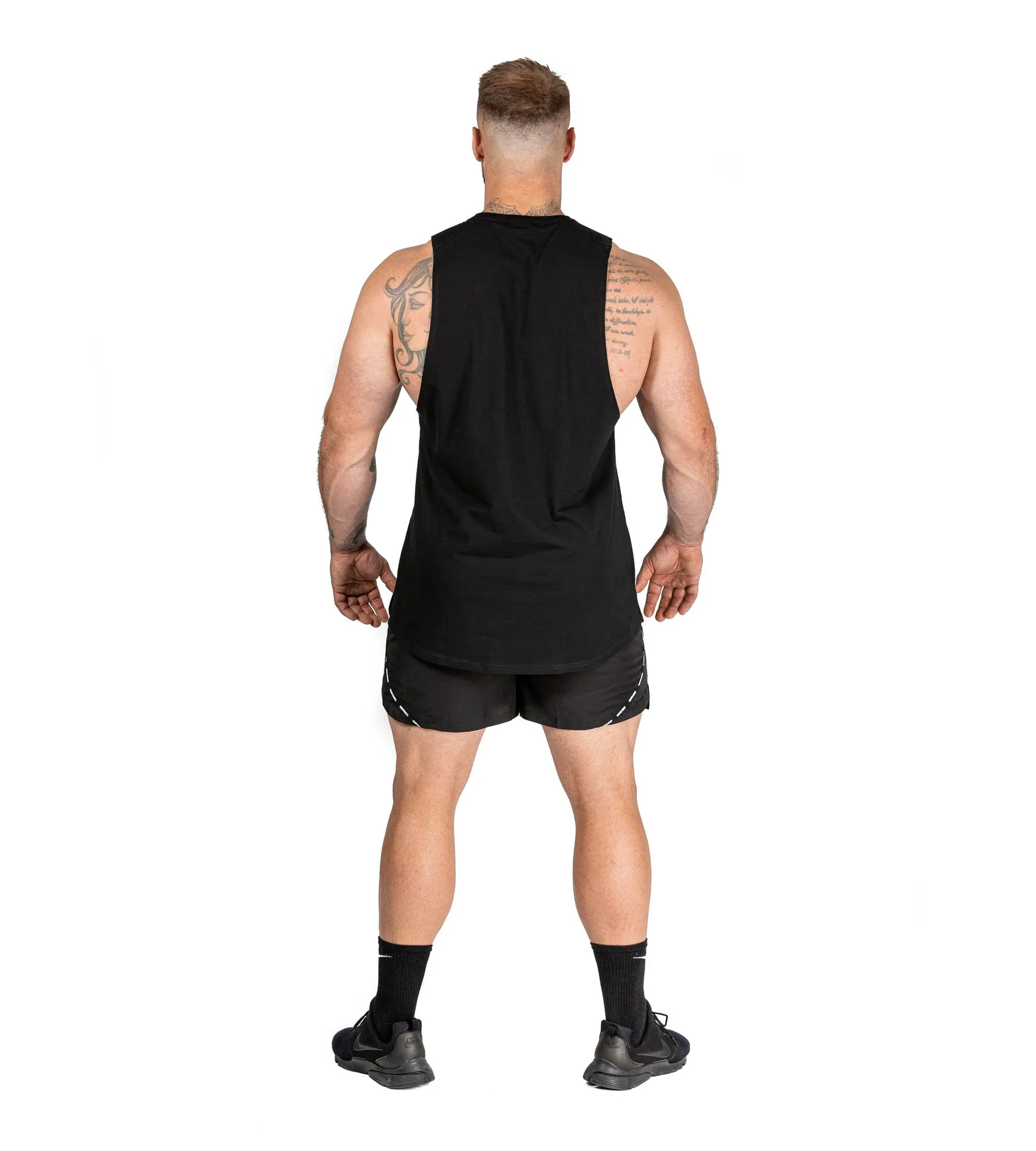 Raider Muscle Tank - Jaguar Black