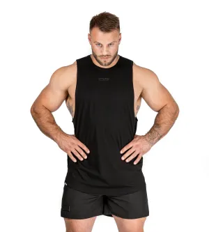 Raider Muscle Tank - Jaguar Black