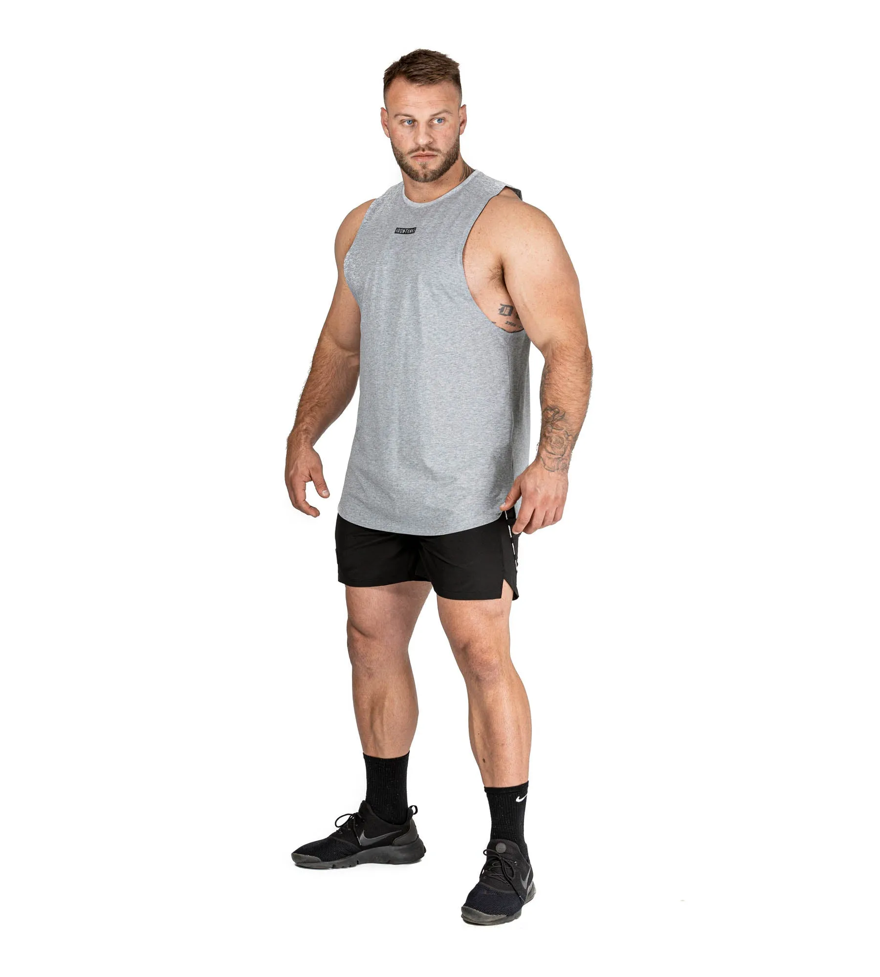 Raider Muscle Tank - Marle Grey