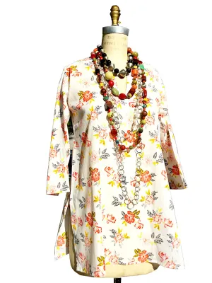 Raja Cotton Tunic Flora Bella