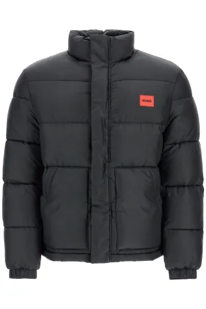 Regular Fit Black Puffer Jacket