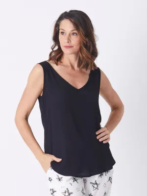 Reversible Shell Top - BLACK 24355-S