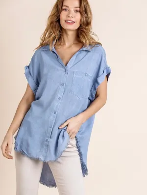 Skye Top - Denim