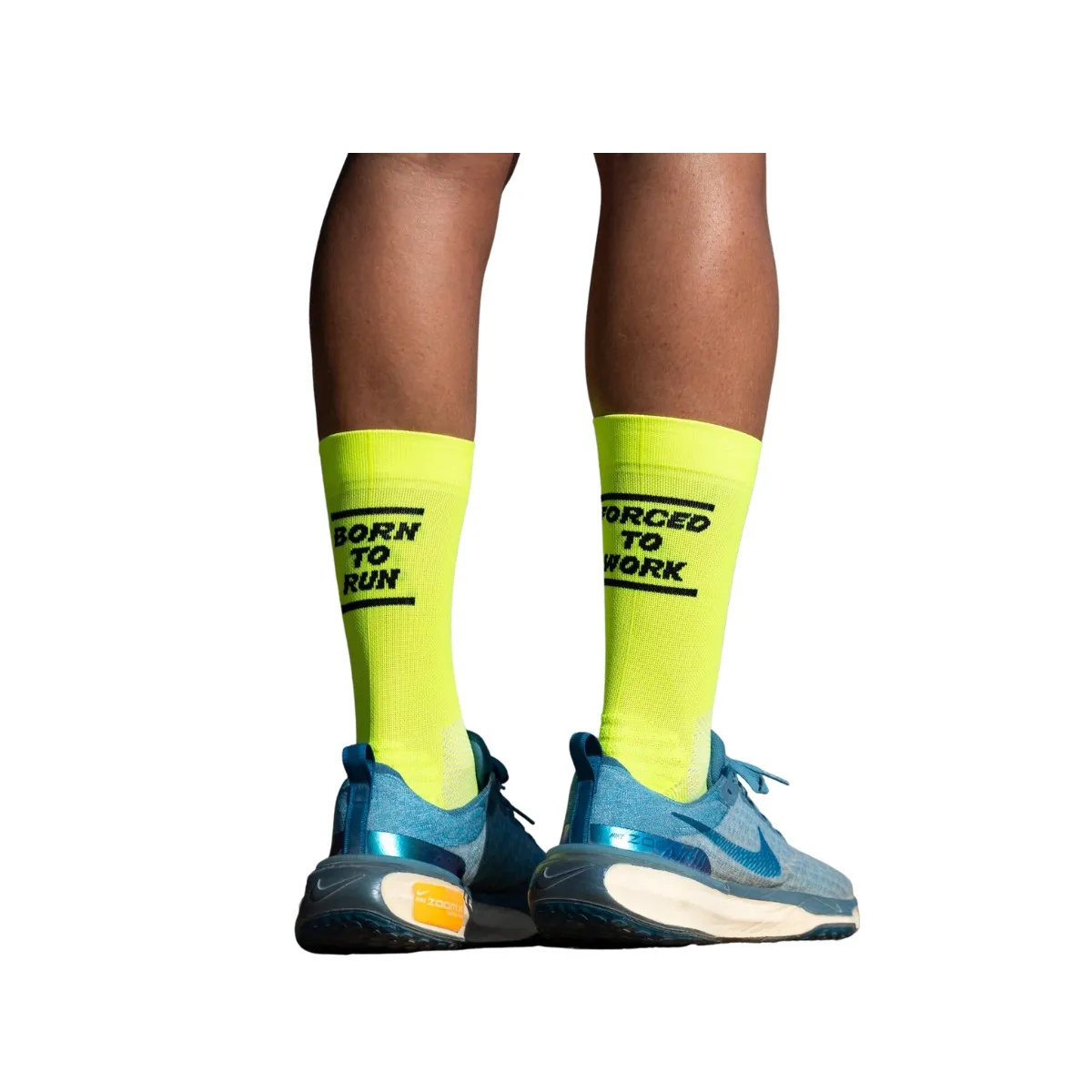 Socks Sporcks Born To Run Yellow