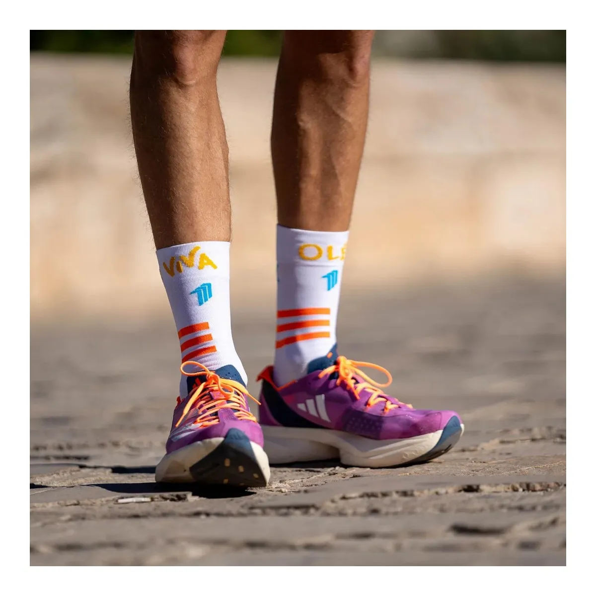 Socks Sporcks Run VLC White