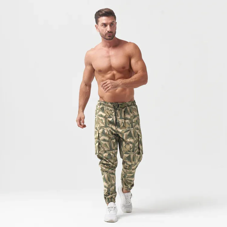 SQUATWOLF Men's Code Camo Cargo Pants