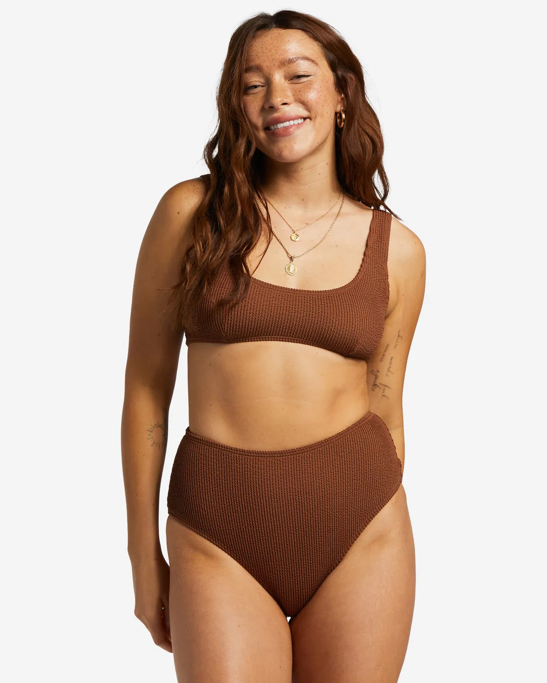 Summer High Bralette Bikini Top - Toasted Coconut