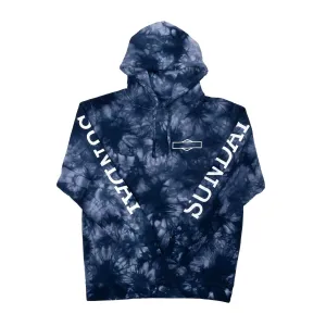 Sunday Rockwell Box Pullover Hoodie - Tie-Dye Navy