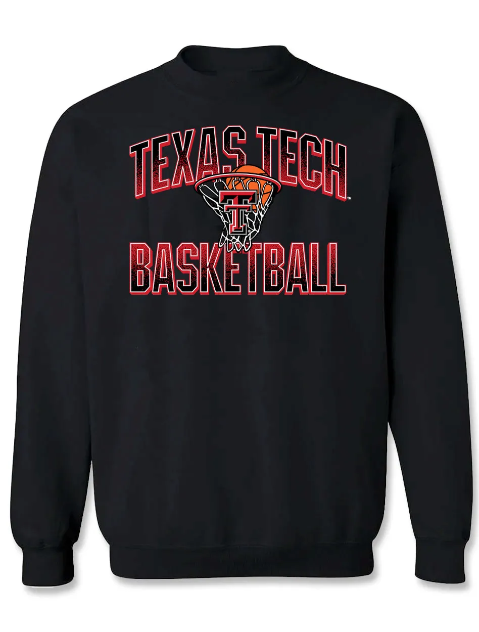 Texas Tech Basketball "Drain-O" Crewneck Sweatshirt