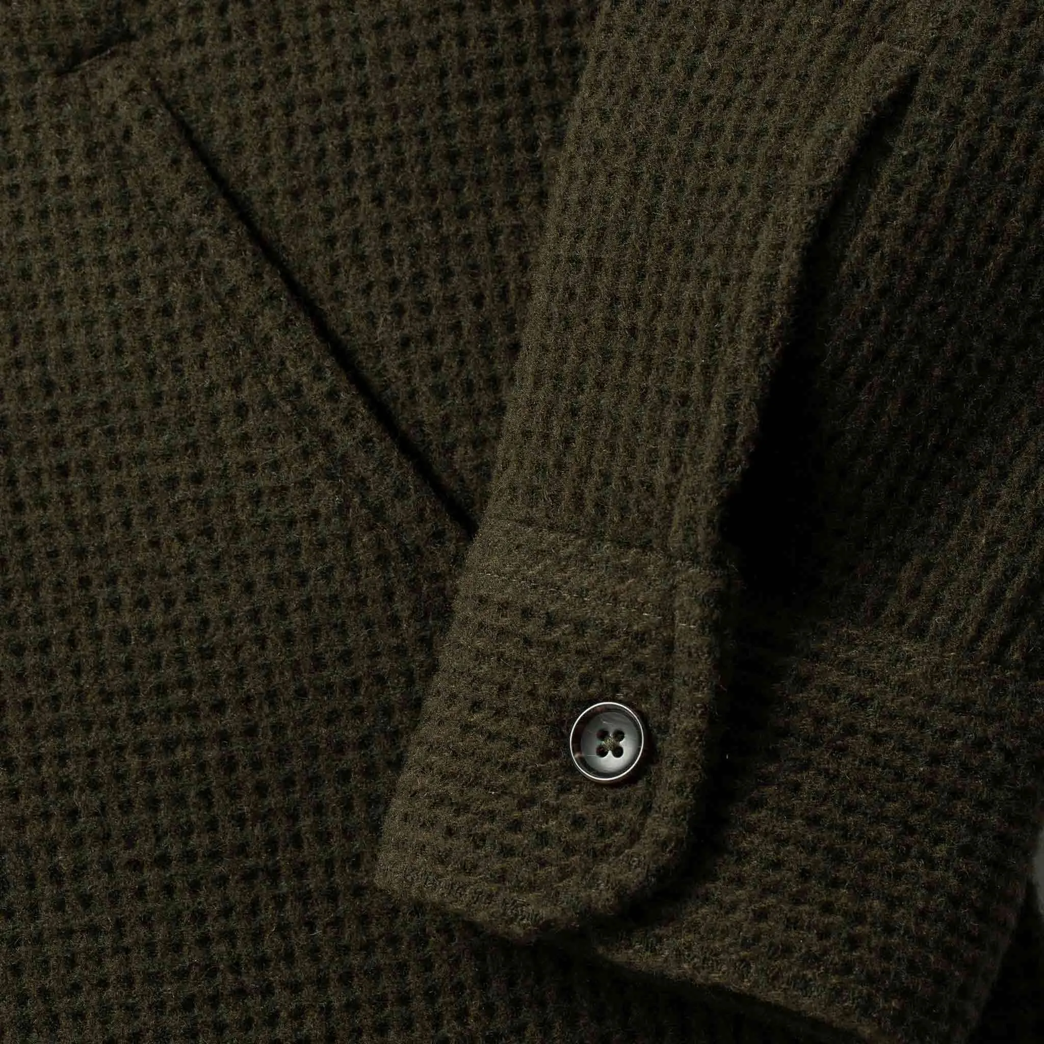 The Coit Jacket in Olive Waffle